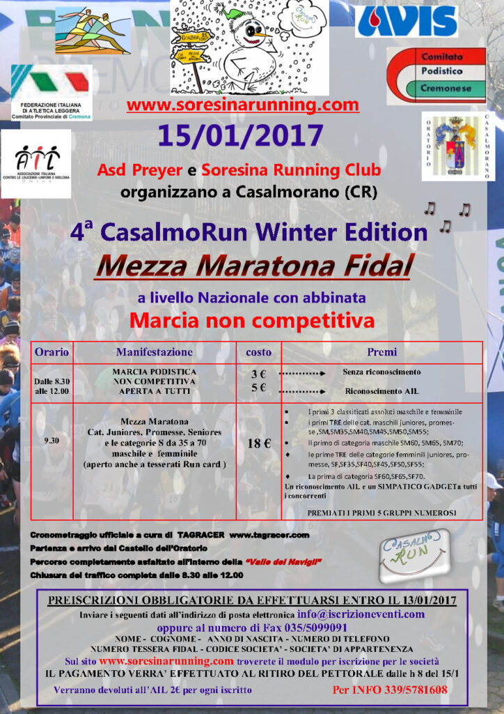 volantino casalmorano winter edition 2017