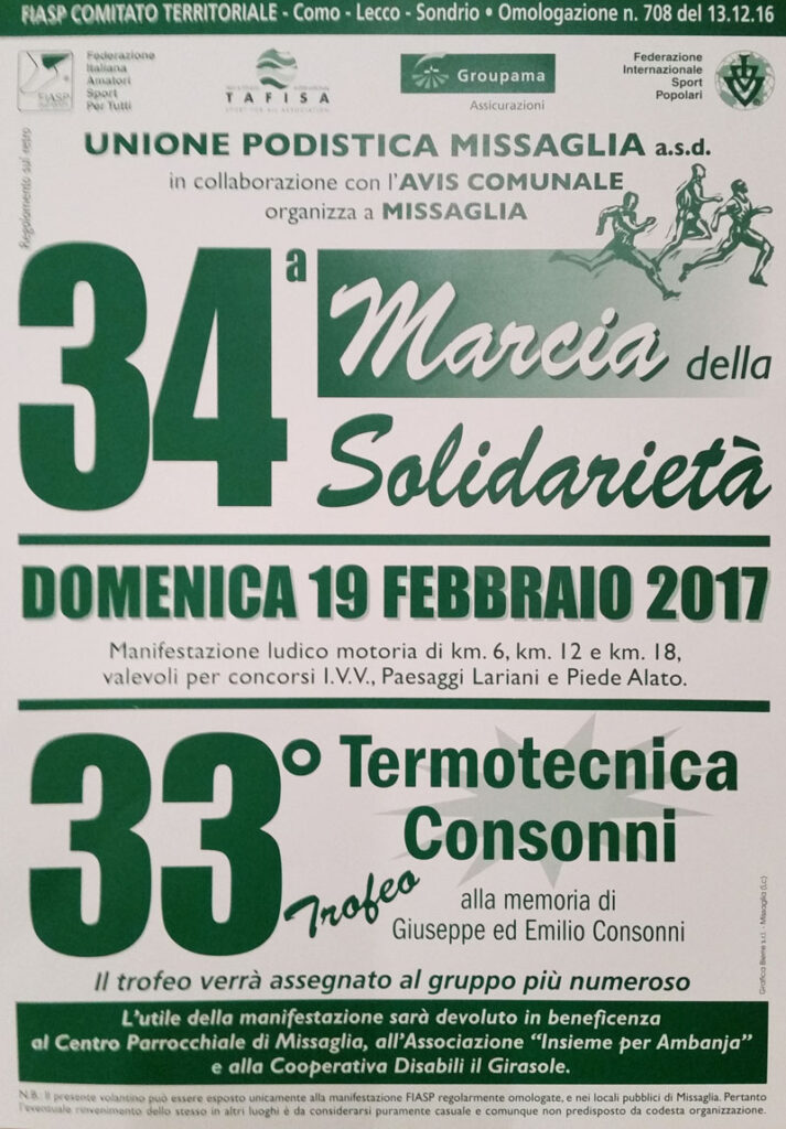 34a Marcia della Solidarietà