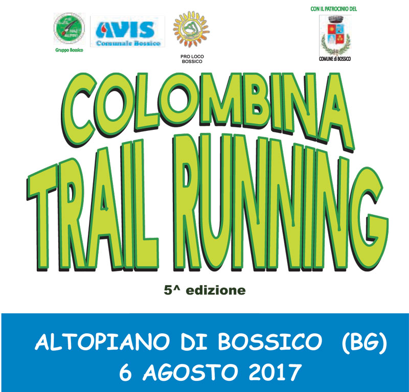 Banner Colombina Trail Running 2017 – 5a Edizione