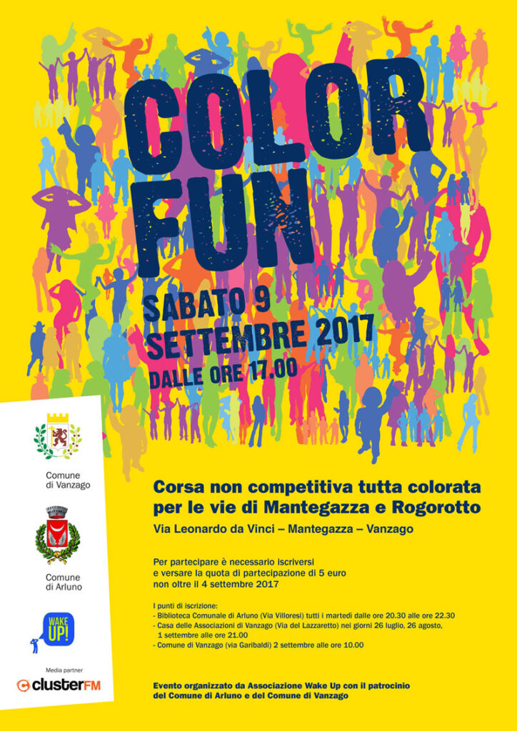 Volantino Color Fun Run 2017