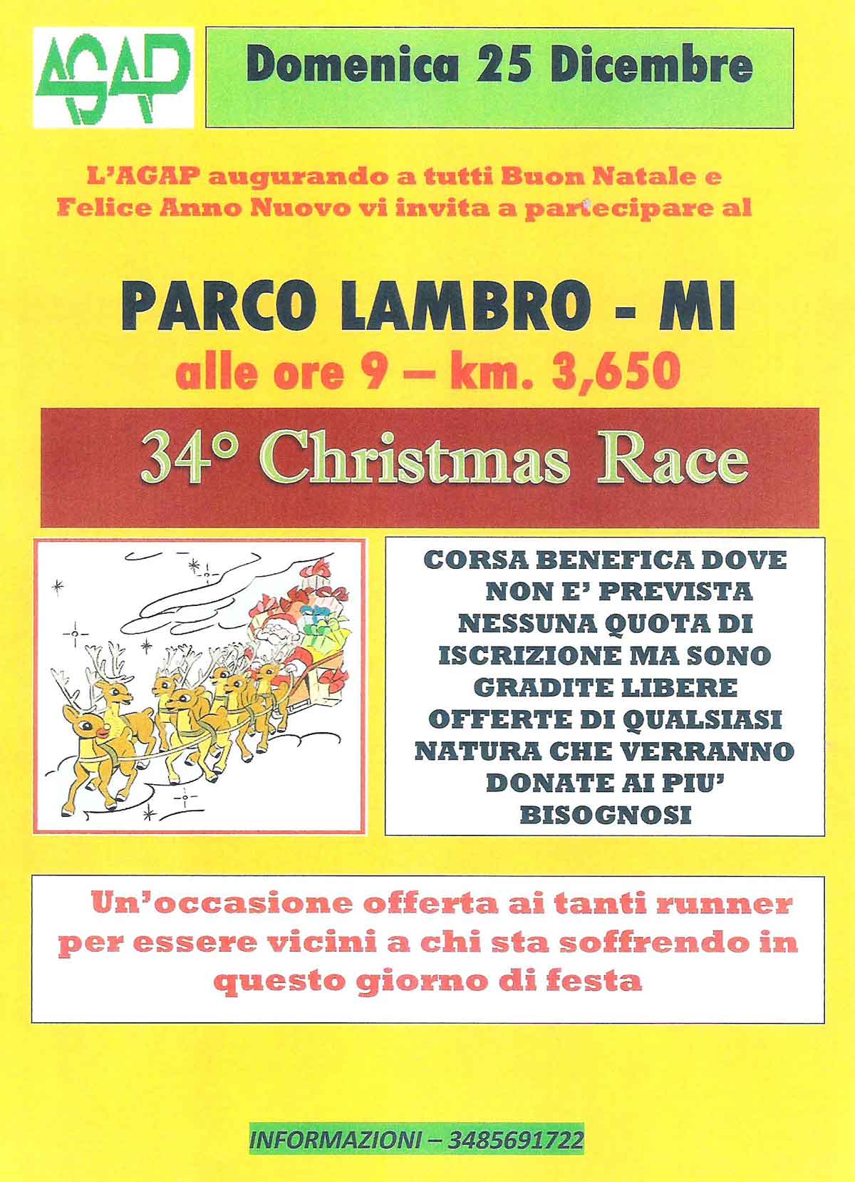 34^ Christmas Race Parco Lambro