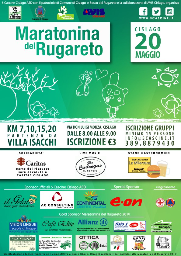 Maratonina del Rugareto 9a edizione