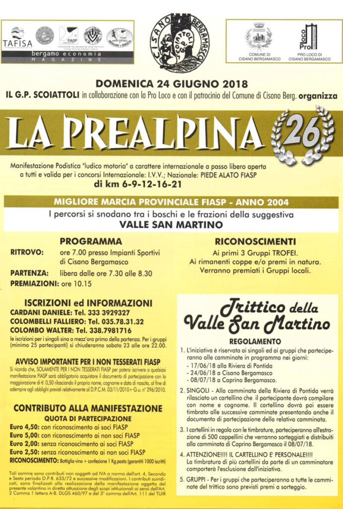 La Prealpina - 26a edizione