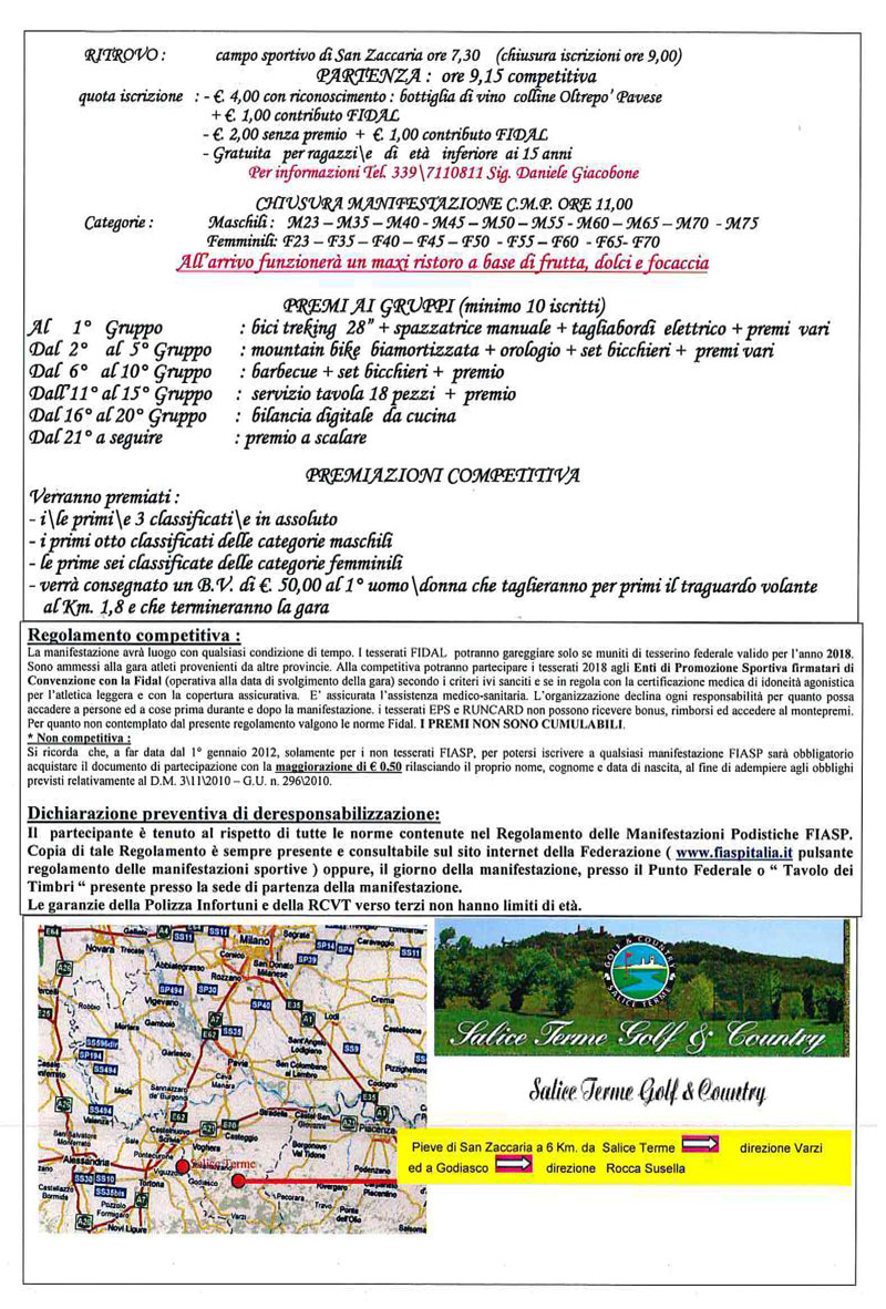 Trofeo Pieve San Zaccaria pagina 2