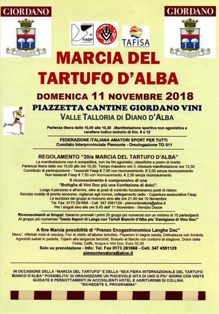 Marcia del tartufo d'Alba - 30a edizione