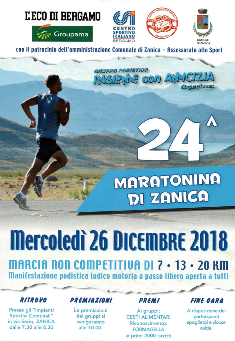 Maratonina di Zanica - 24^ edizione