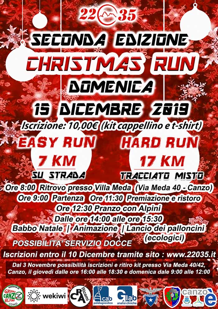 Christmas Run 2^ edizione