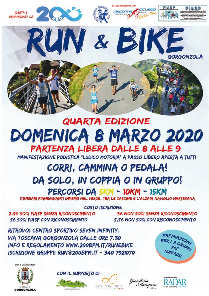Run & Bike Gorgonzola 4^ edizione