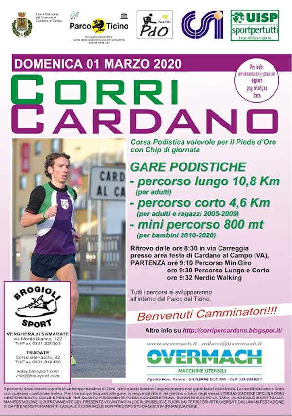 Corri Cardano 2020