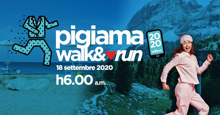 Pigiama walk&run 18 settembre 2020