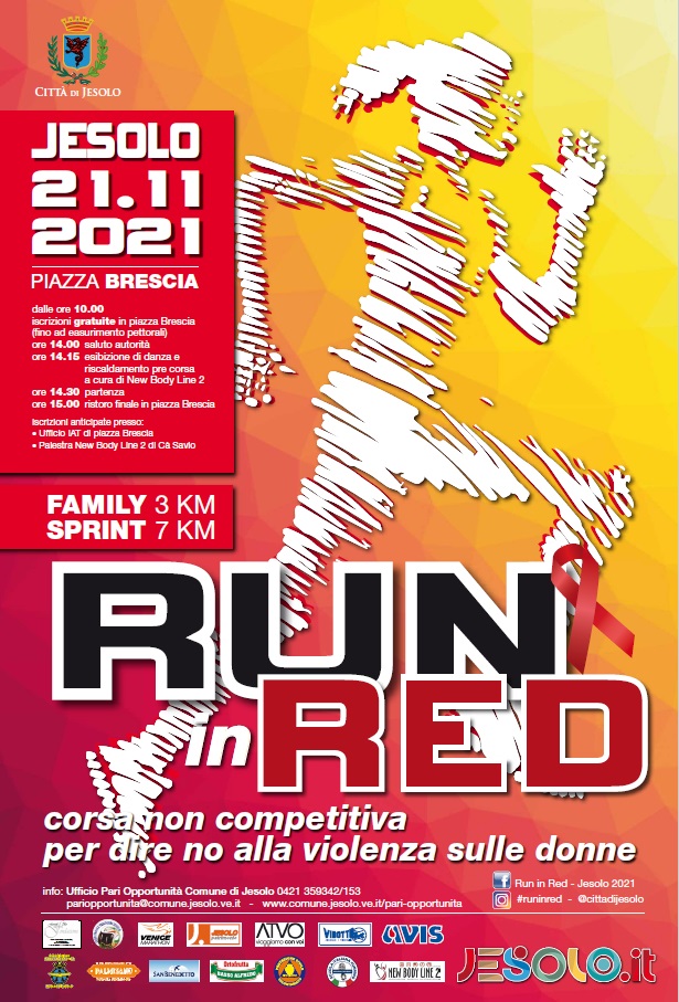 Run in Red - Iesolo 21 novembre 2021