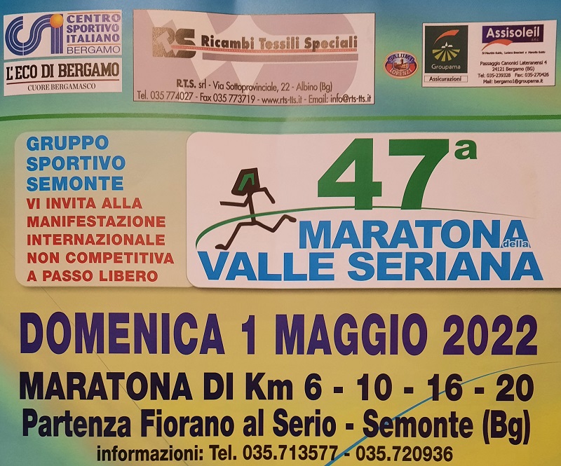 47^ Maratona Valle Seriana