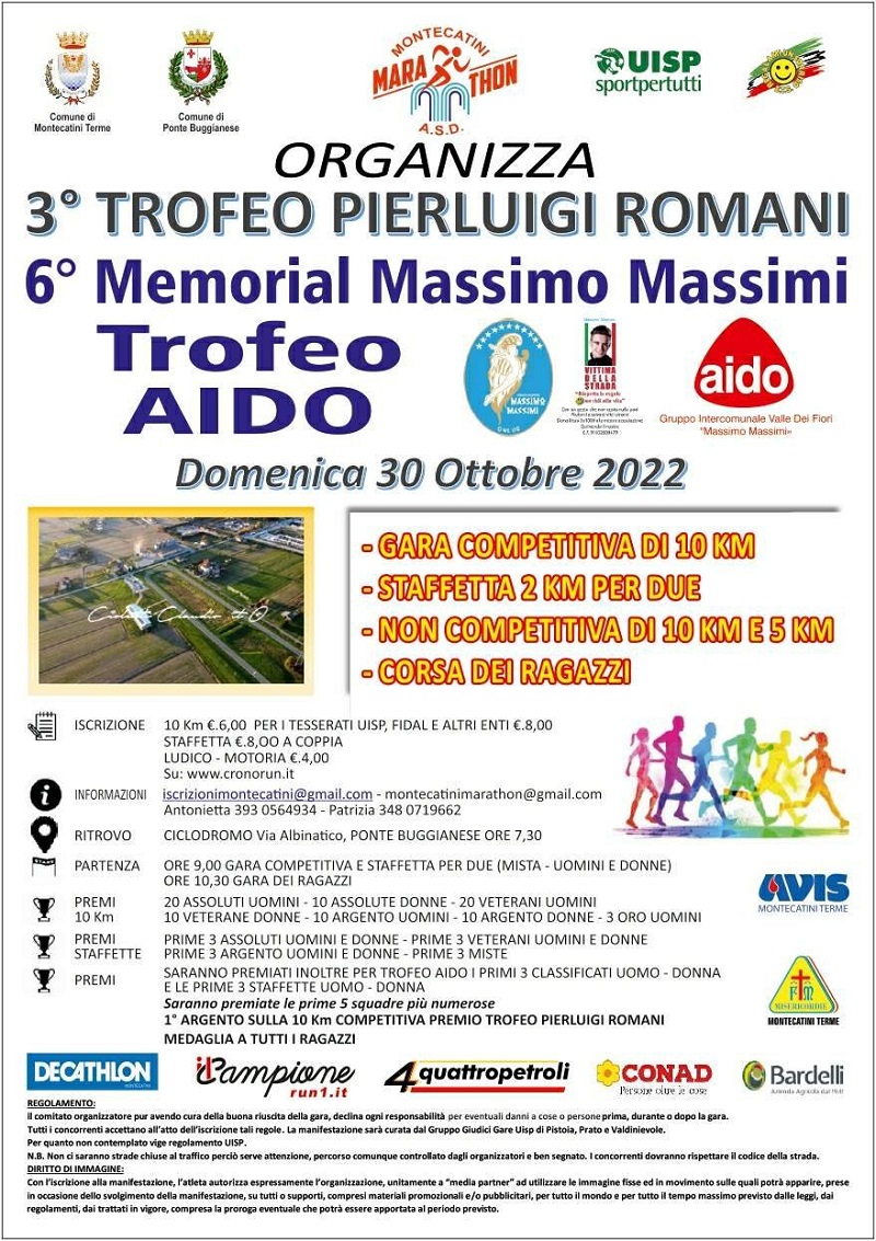 ROFEO A.I.D.O.-Trofeo Pier Luigi Romani-Memorial Massimo Massimi
