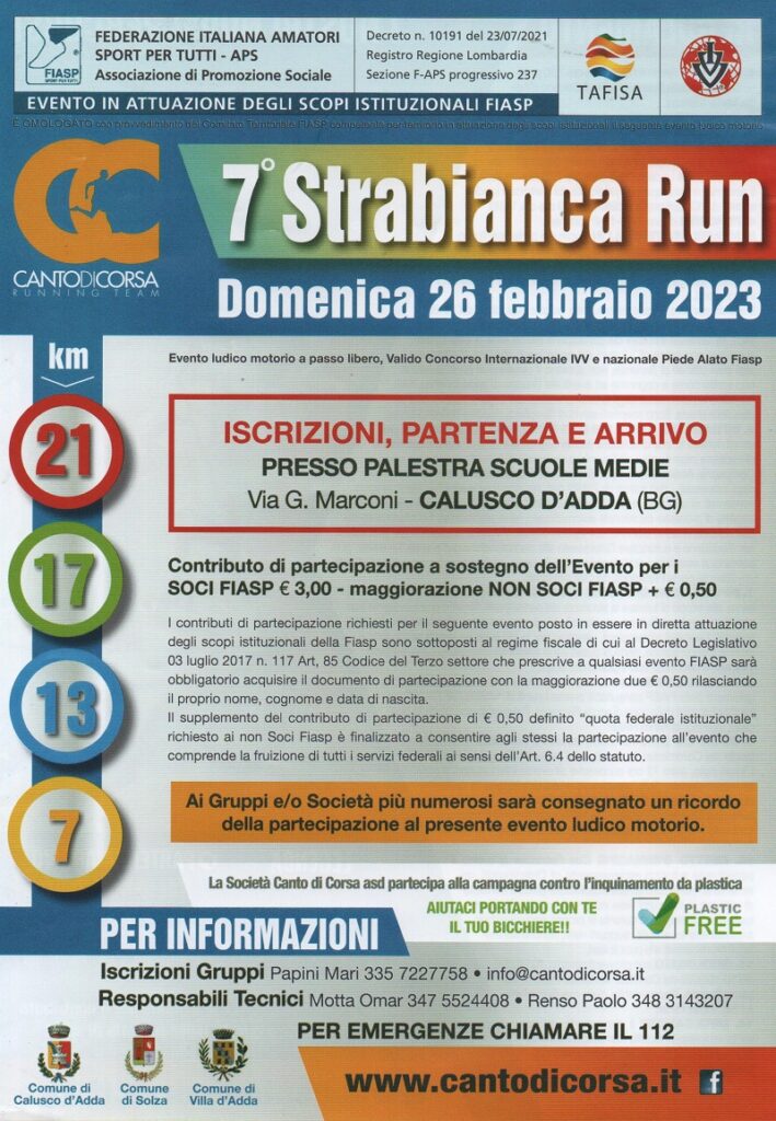 Strabianca run 2023